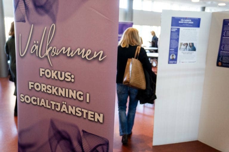FYS, Forskarskolan för yrkesverksamma i socialtjänsten, konferens på Niagara den 06:e mars 2025. 
(Information kring fotografering har getts på skriftiligt på lappar och muntligt)
